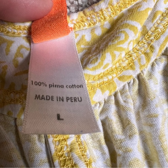 Lucy Paisley Ombré Criss-Cross back Tank - Picture 6 of 6